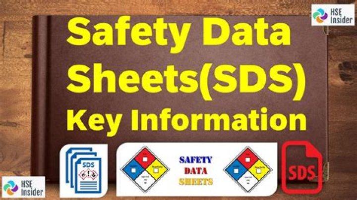 Do SDS sheets need to be printed color