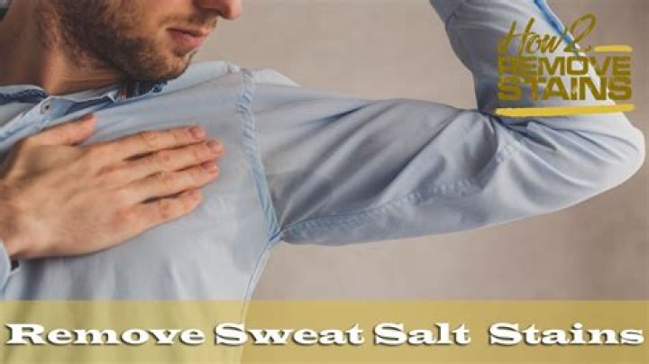 How do you keep salt stains from getting sweaty