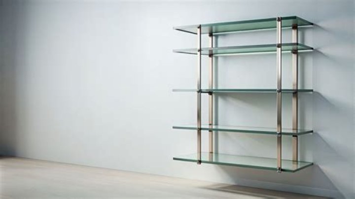 What kind of glass is used for shelves